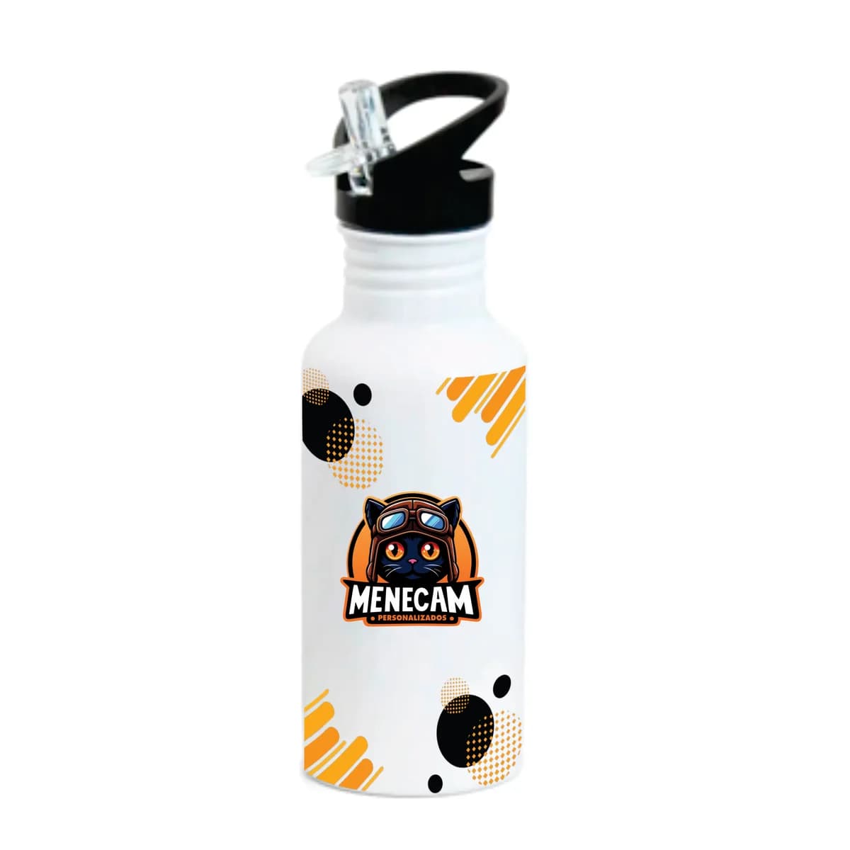 Kit 10 Squeezes Alumínio Sport 500ml