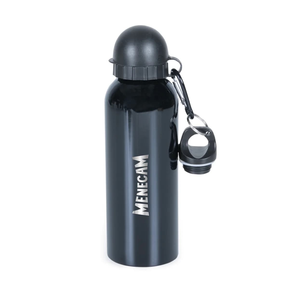 Kit 10 Squeezes de Alumínio com Duas Tampas 500ml